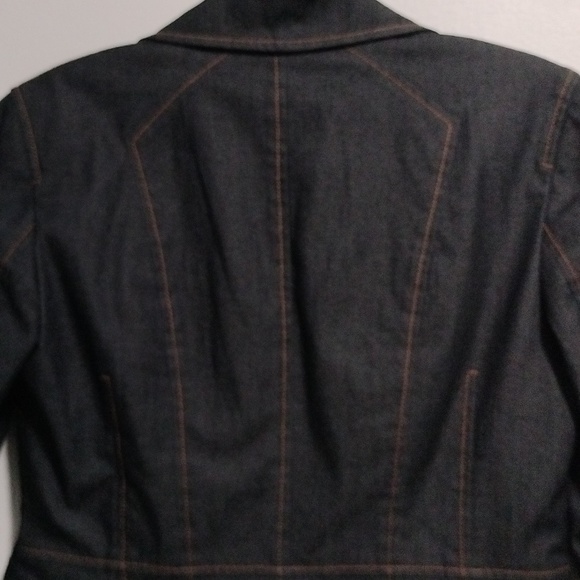 Ann Taylor Loft denim single button jacket size 6 - Picture 12 of 16